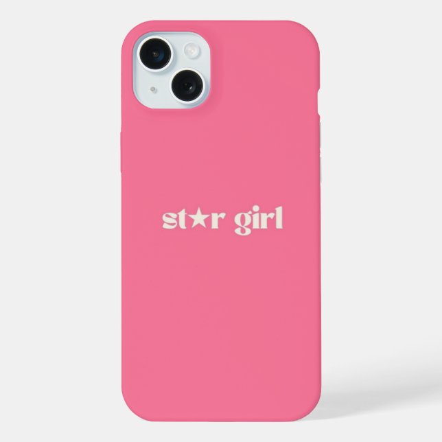 Funda Para iPhone Chica estrella (Reverso )