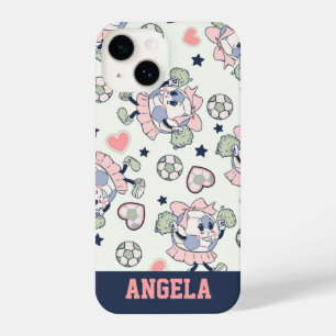 Funda Para iPhone 14 Chicas animadores Fútbol Personalizado