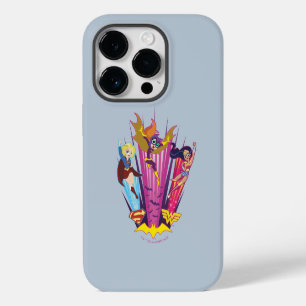 Funda Para iPhone 14 Pro Chicas Superhéroes de DC Trío