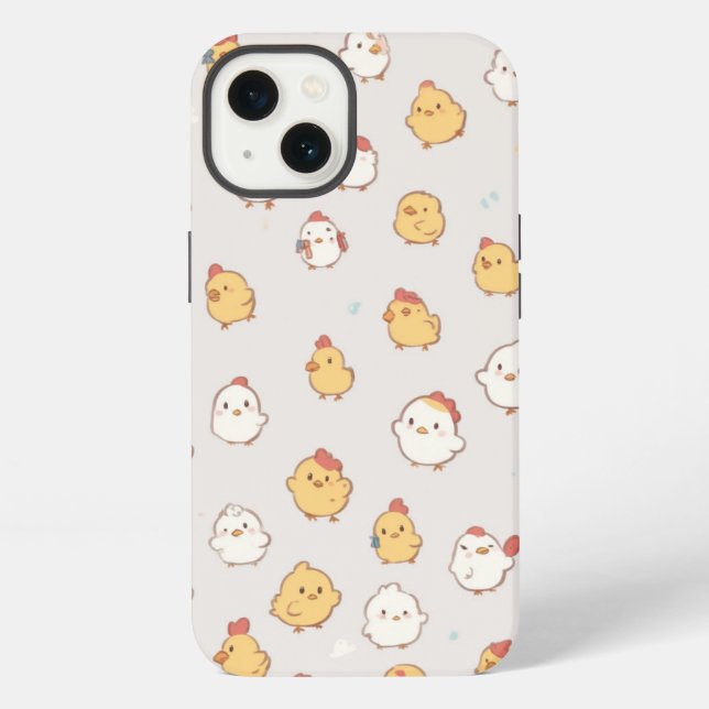 Funda Para iPhone Chick cutáneo (Reverso )