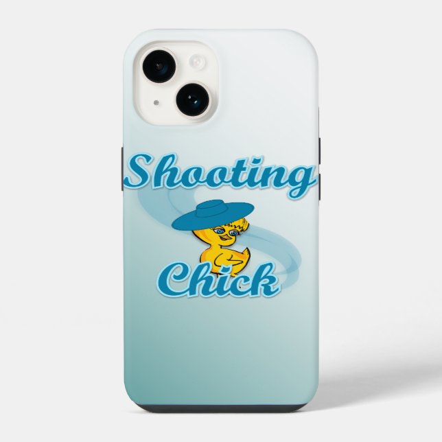 Funda Para iPhone Chick de tiro #3 (Reverso )
