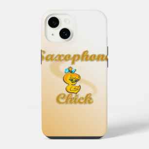 Funda Para iPhone 14 Chick saxofón