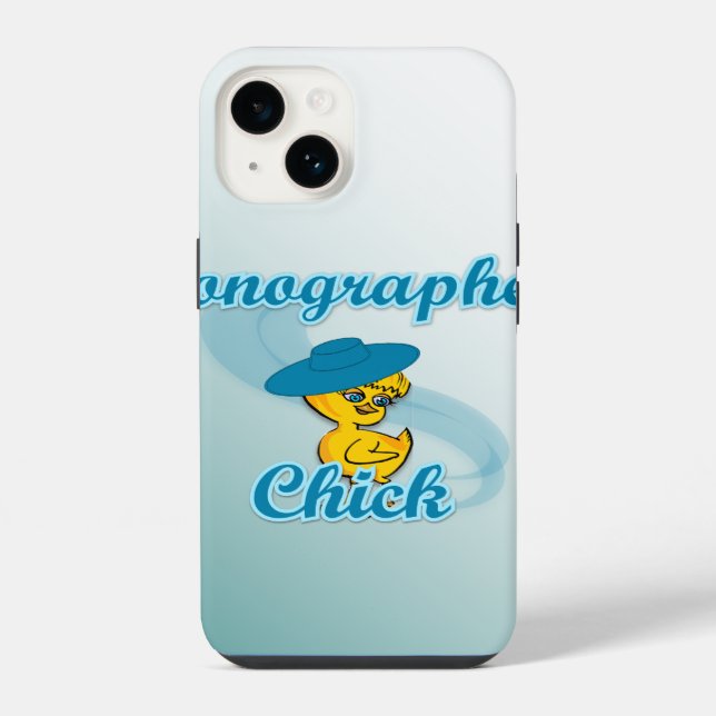 Funda Para iPhone Chick sonógrafo #3 (Reverso )