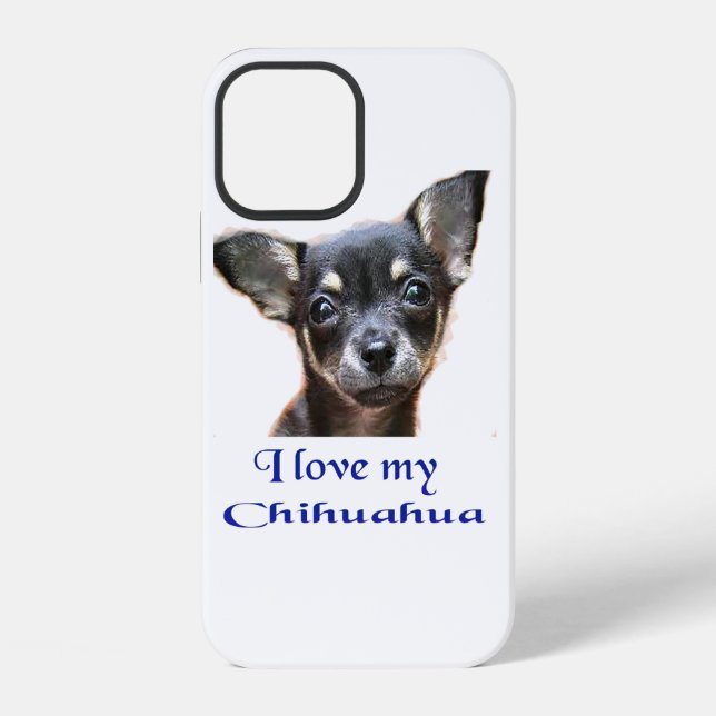 Funda Para iPhone Chihuahua  (Reverso )