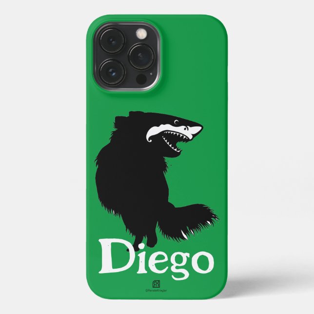 Funda Para iPhone Chihuahua + Tiburón = Cargo (Reverso )