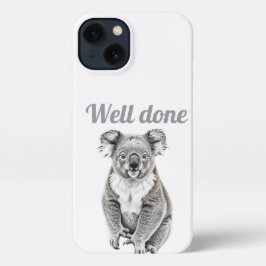 Chill Koala Sketch Phone Case