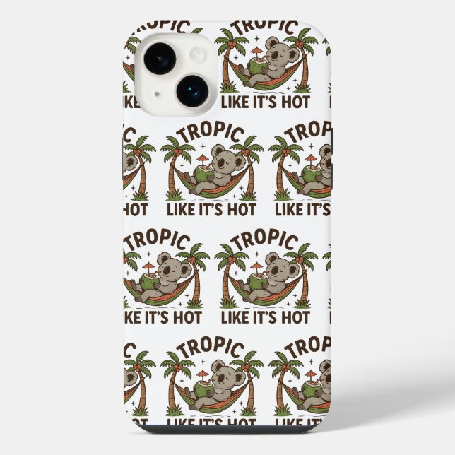 Funda Para iPhone Chill Koala Vibes (Reverso)