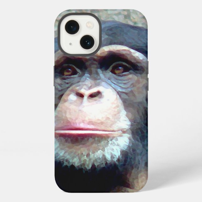 Funda Para iPhone Chimpanzee (Reverso )