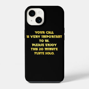 Funda Para iPhone 14 Chiste de servicio al cliente telefónico divertido