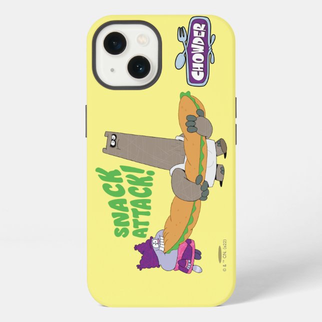 Funda Para iPhone Chowder y Shnitzel (Reverso )