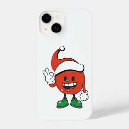 Funda Para iPhone 14 Christmas Apple - A Sweet and Festive Holiday Desi