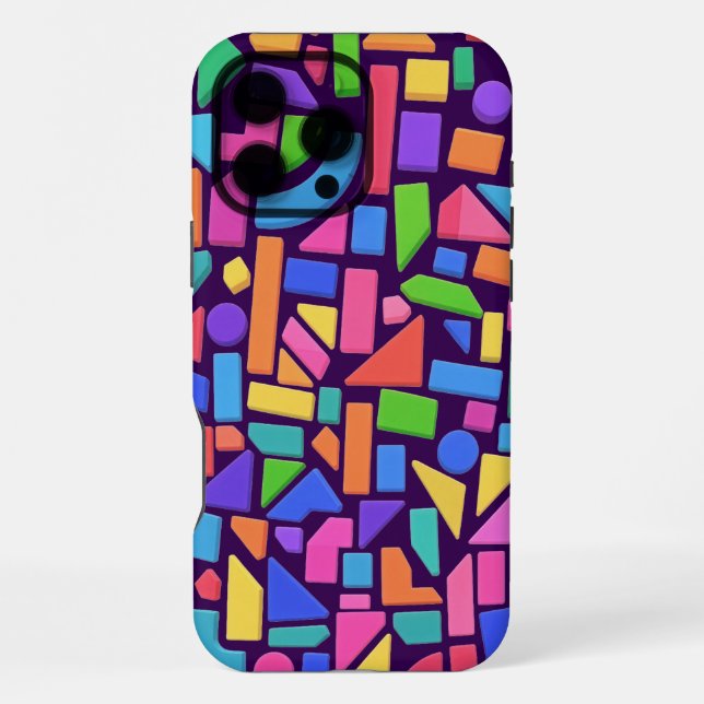 Funda Para iPhone Chromatic Geometry (Reverso )