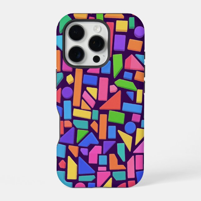 Funda Para iPhone Chromatic Geometry (Reverso )