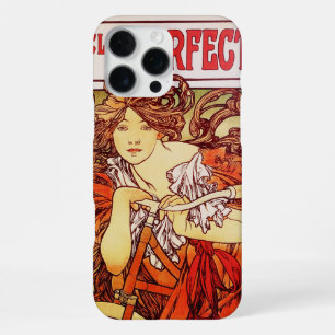 Funda Para iPhone 16 Pro Max Ciclos Perfecta de Alphonse Mucha