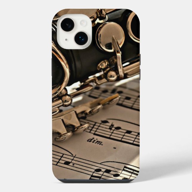 Funda Para iPhone Cierre de Clarinet (Reverso)