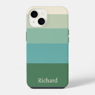 Funda Para iPhone 14 Cinco Sombra Bloque Verde