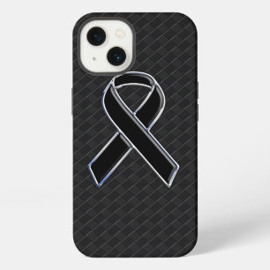 Cinta de Conciencia de Estilo Negro con Cromo con