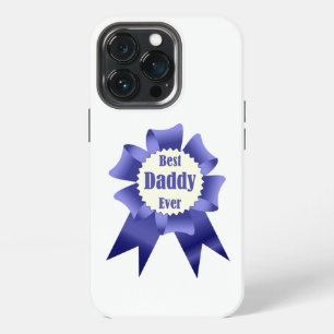 Funda Para iPhone 13 Pro cinta de premio para el mejor papá del mundo para