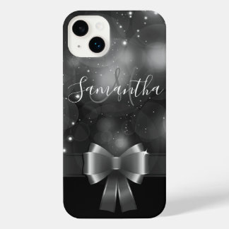 Funda Para iPhone 14 Plus Cinta negra y blanca