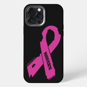Funda Para iPhone 13 Pro Max Cinta Rota/Guerrero...Cáncer de Mama