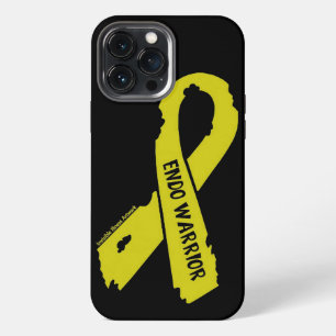 Funda Para iPhone 13 Pro Max Cinta Rota/Guerrero...Endometriosis