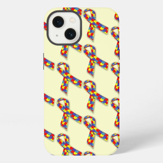 Funda Para iPhone Cintas de rompecabezas (Reverso )