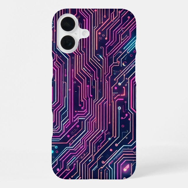 Funda Para iPhone Circuito (Reverso )