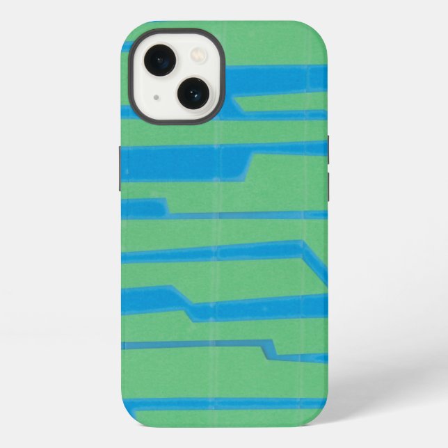 Funda Para iPhone Circuito moderno V (Reverso )