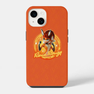 Funda Para iPhone 14 Círculo de Insignia Rena Rouge