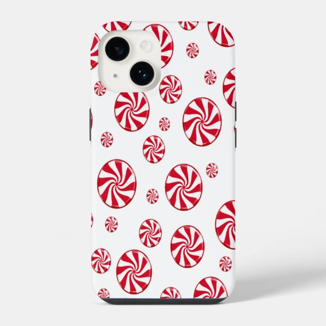Funda Para iPhone Círculo rojo (Reverso )