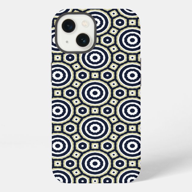 Funda Para iPhone Círculos (Reverso )