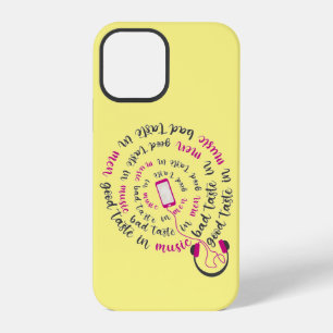 Funda Para iPhone 12 Pro Cita de Girona Buen gusto en la música mal gusto e