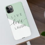 Funda Para iPhone 11Pro Max Cita de la Casa de la Moneda de la Motivación Posi<br><div class="desc">Cita de la Casa de la Moneda de la Motivación Positiva del Amor Vivo</div>