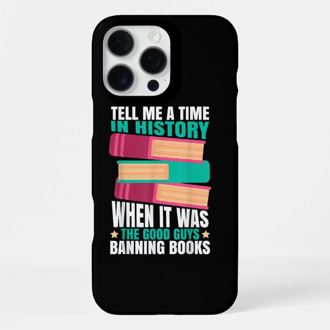 Funda Para iPhone Cita de Libros Prohibidos  (Reverso )