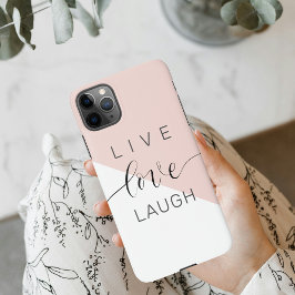Funda Para iPhone 11Pro Max Cita de motivación positiva para el amor en vivo m