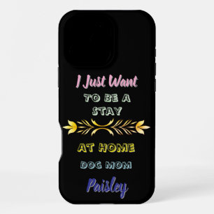 Funda Para iPhone 16 Pro Max Citas mascotas conmovedoras para la devota madre d