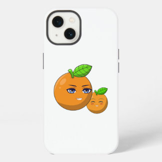 Citrus Love - madre e hijo naranja cariñosos