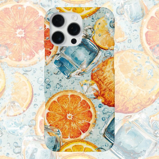 Funda Para iPhone Citrus Spritz – Refreshing Tropical Citrus Fruits (Subido por el creador)