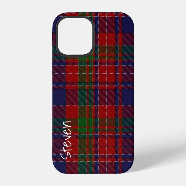 Funda Para iPhone Clan MacDonald Plaid Escocés (Reverso )