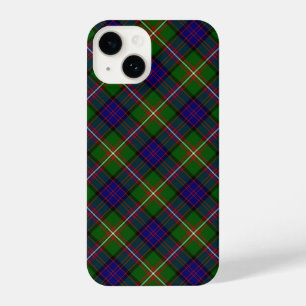 Funda Para iPhone 14 Clanranald tartan azul plaga