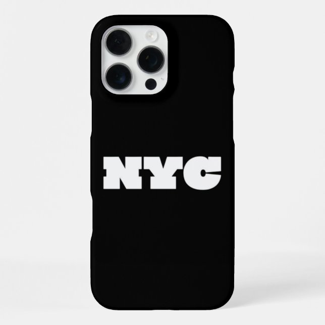 Funda Para iPhone Clásico de NYC (Reverso )