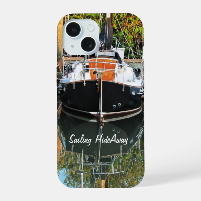 Funda para iPhone Classic Sailboat (Reverso )