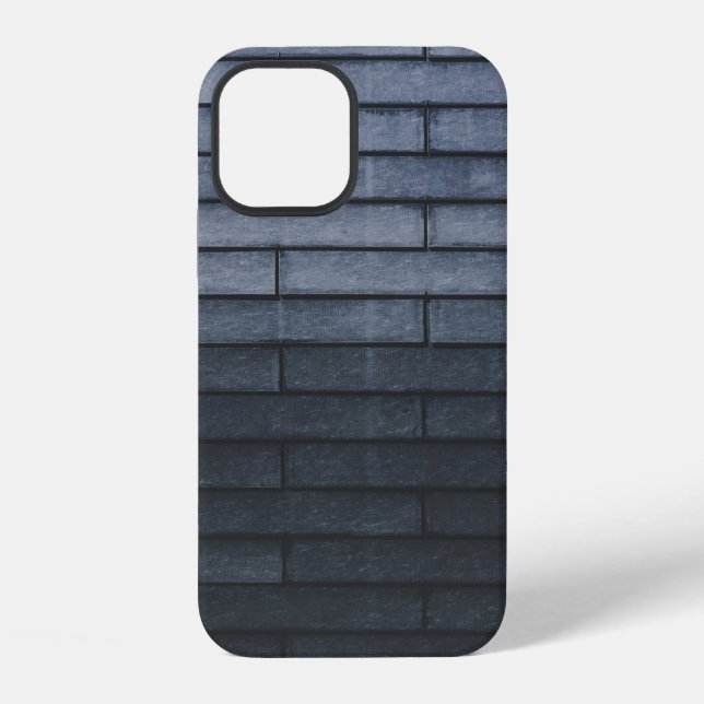 Funda Para iPhone Close-up of gray brick wall (Reverso )