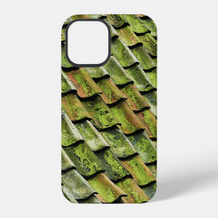 Funda Para iPhone 12 Close-up photo of green shingle roof