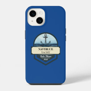 Funda Para iPhone 14 Club náutico de la Marina Azul