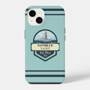 Funda Para iPhone 14 Club náutico de la Marina Azul