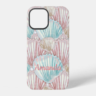 Funda Para iPhone 12 Clúster colorido de conchas marinas