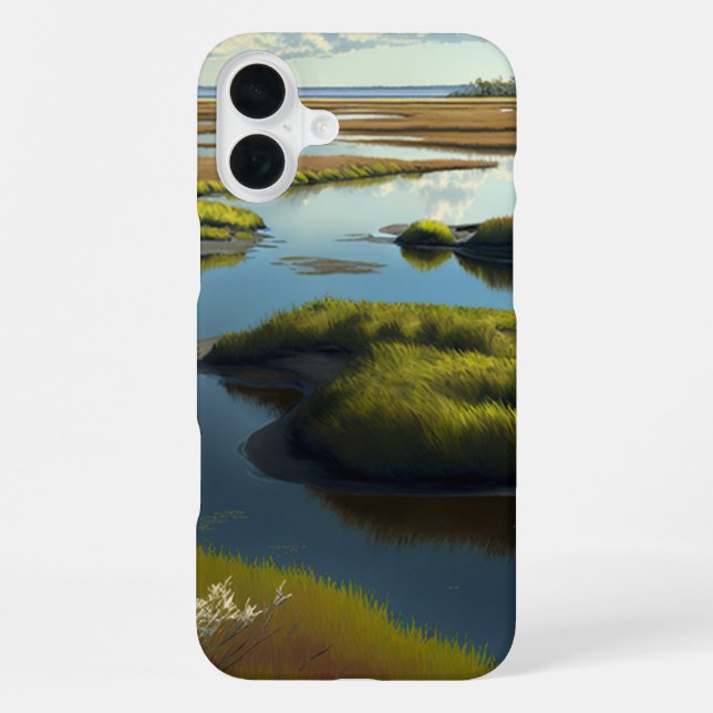 Funda Para iPhone Coastal Tranquility (Reverso )