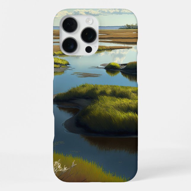 Funda Para iPhone Coastal Tranquility (Reverso )