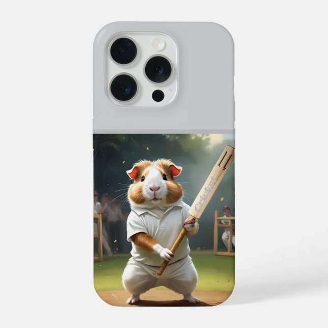 Funda Para iPhone Cobaya Críquet: Vestido De Blanco (Reverso )